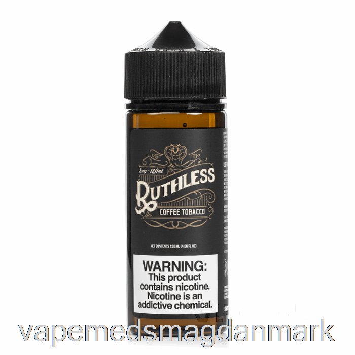 Vape Væske Kaffetobak - Hensynsløse Fugt - 120ml 0mg